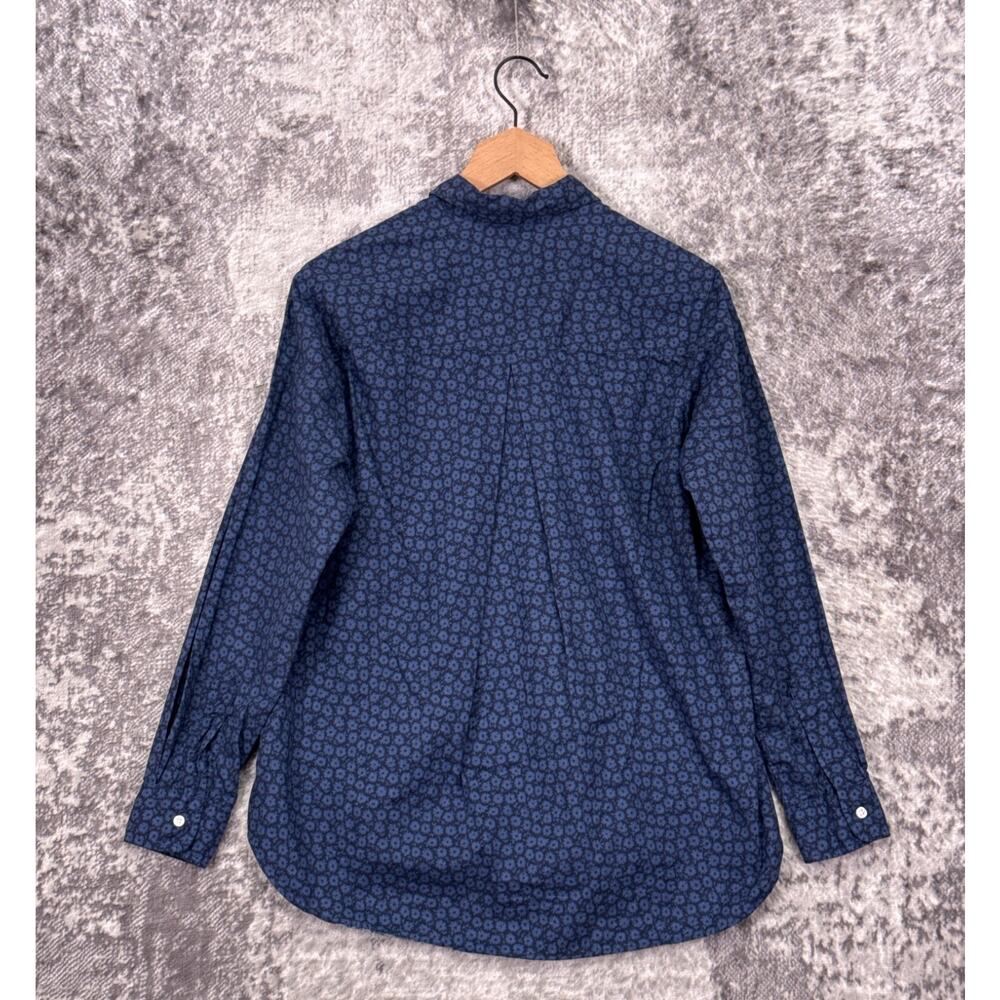 Frank & Eileen Shirt 2 / Small Womens Grayson The Hero Blue Floral Cotton Woven - Picture 3 of 8